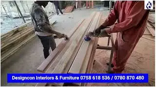 Mass Door & Door Frame Production at Designcon Interors & Furniture Nairobi