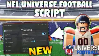 *NEW* NFL Universe Football Script (PASTEBIN 2026) (AIMBOT , AUTO MAG, AUTO TACKLE , INF JUMP )