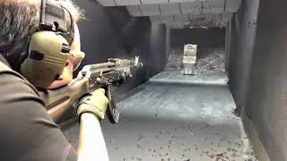 KALASHNIKOV USA KR-103 7.62X39MM RIFLE - BATTLE WORN - BRONZE
