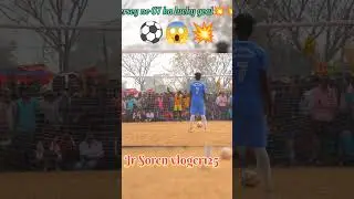 Jersey No 07 Ka Lucky Goal 💥😱⚽ #youtubeshorts #penaltykick #footballskills #youtbeshort #sports#cr7