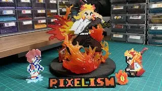 Rengoku's Strike on the Mugen Train Comes to Life again in a Diorama!