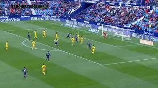 Gol Ruben Vezo vs Espanyol (1-1)