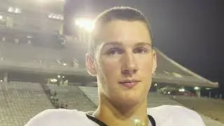 2026 QB Cole Bergeron steps up sooner than expected in St. Thomas More's high-profile jamboree win