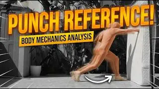 Sport and combat #1 punch reference study breakdown for animation and animators