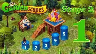 GardenScapes NEW Event Training Dog level 1 Stage 2