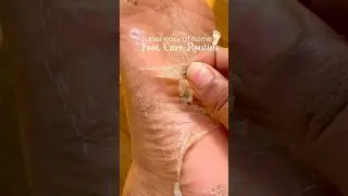 At home super easy foot care routine 🤯 #footcareroutine #footcare #athome