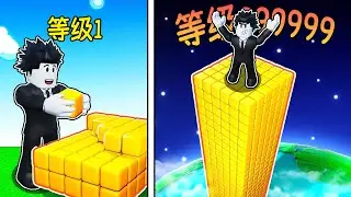 我要建立一家积木工厂，并用积木搭一座通往宇宙的积木塔！ROBLOX