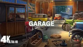 JUNE'S JOURNEY SCENE 743 GARAGE 🌟MASTERED SCENE🌟 (Hidden Object Game)