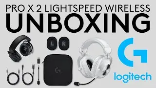 Logitech G Pro X 2 LightSpeed ​​Беспроводная гарнитура распаковка