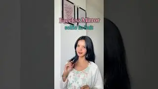 Faceless mirror selfie ideas in ethnic wear❤️Aesthetic suit poses for girls #suitposeideas #ytshorts