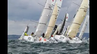 MINI650 - Team BFR Mar&eacute;e Haute - D&eacute;part Mini Transat
