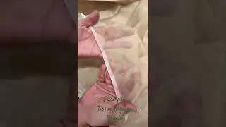 Pure silk Tissue Organza Fabric
