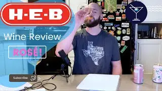 HEB Canned Sparkling Ros&eacute; Wine Review