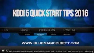 KODI For Newbies-5 Quick Start Tips 2016