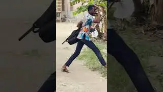 His friends laughed at him 😅. Bushman