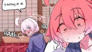 Sensei under the table - Blue Archive