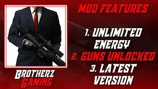 Hitman Sniper Mod Apk - Неограниченные деньги/Разблокировано оружие | BROTHERZ GAMING