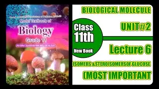 HSSC-1 Biology | #unit2#BIOLOGICAL MOLECULES| LEC6 | FBISE New Book KPK 2025