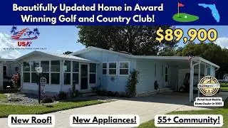 Renovated 2/2 in a 55 Plus Community on Golf Course! I 1456 Schalamar Creek Drive, Lakeland, FL