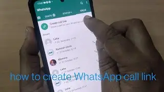 как создать ссылку для видеозвонка WhatsApp | как подключить видеозвонок WhatsApp с помощью ссылки