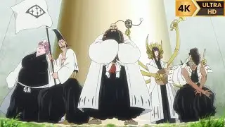 Bleach TYBW in real AI-computed 4K: Ichigo meets Squad Zero and enters the Royal Palace!!!