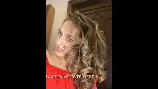Big Hair, Volume and loose defined natural curls in 20 minutes