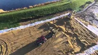 Deichbau an der Oste Klint- Bodo Freimuth Phantom 3 Pro