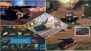 MWT TANK BATTLES Carnival of Fire exotic gacha PL01 'stealth' tank gameplay