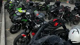 Breakfast ride with Kawasaki Bigbike Riders Club PH! | Dominar 400 UG2