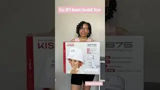 Red By Kiss Bonnet Dryer [Hooded Dryer] - How to open, adjust height, and use