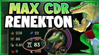 WTF! UNLOCK URF RENEKTON IN SEASON 11?? MAX CDR RENEKTON IS 100% BUSTED! League of Legends Gameplay