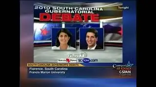 Nikki Haley Vs Vincent Sheheen at South Carolina Governor's Debate (2010)