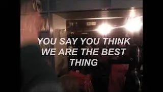VCR - THE XX // LYRICS