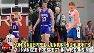 Duke Commit Kon Knueppel Junior Highlights! #1 Ranked Player In Wisconsin!