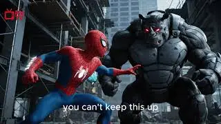 &ldquo;Spider-Man vs Rhino - Epic 3D Animated Battle | Stylized SpiderVerse Action&rdquo;