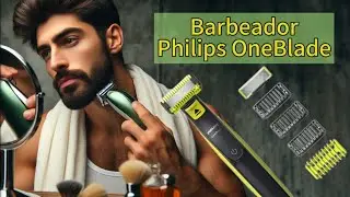 Philips OneBlade QP2824 /10 - Barbeador e Aparador de Pelos. [ Unboxing e Review ]