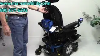 Quantum iLevel Wheelchair - 12 in Seat Lift, Recline, Tilt, Legs #2255