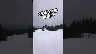 Snowboard Front Flip