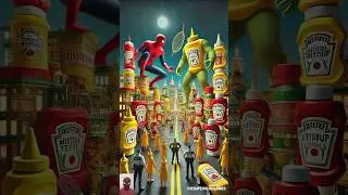 ❤️ Spiderman vs Hulk 🥰 Big Sauce Battle 💥 Marvel vs DC #spiderman #marvel #shorts