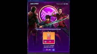 Marvel Puzzle Quest: MPQ Jade Spirit Store! Can We Champ Sword Master? Over 50 Pulls!