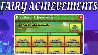 [🔴LIVE] Finishing the Fairy Event Achievements in Grow a Garden!
