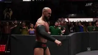 CESARO VS THE SANDMAN VS ROMAN REIGNS | WWE Title Match - Royal Rumble (WWE 2K20)