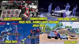 Transformers Prize Path , Speed Drift and Double Lucky Treasure Crate Opening | 54000 UC