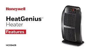Honeywell HeatGenius&trade; Ceramic Heater HCE840/HCE845 - Product Features