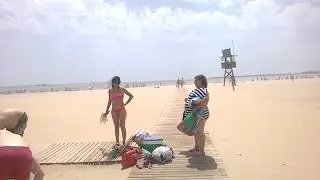 Поехали с нами на Атлантический океан ! Playa Valdelagrana.