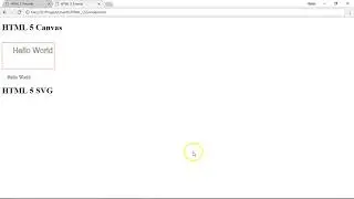 HTML5 Canvas and SVG in Tamil | Unanth Learnings