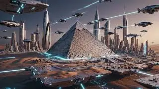 &ldquo;From Ancient Pyramids to a Smart Future City&rdquo; #aicreation #scifivideo #aivision #futuretech #aiart 