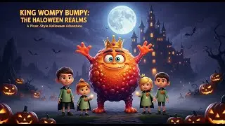 King Wompy Bumpy | Funny Pixar-Style Halloween Cartoon