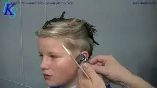 CCC Cool Cut+Color and I want 1 tattoo line! Marit's Asymmetric new hairstyle by TKS