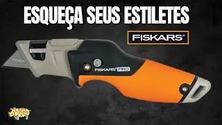 SUPER ESTILETE RETRÁTIL FISKARS  PRO -770030-1001 - #multitool #ferramentas